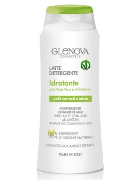 glenova latte detergent - 200ml - idratante - aloe vera e allantoina: tuttocasashop.it: igiene e cura della persona