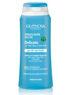glenova struccante occhi delicato - 200ml - con aloe vera e camomilla: tuttocasashop.it: igiene e cura della persona