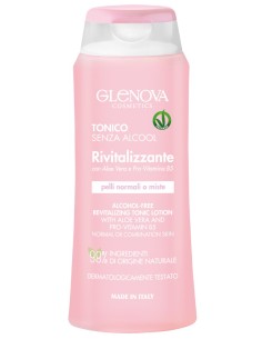 glenova tonico senza alcool rivitalizzante - 200ml - aloe e pro-vitamina b5: tuttocasashop.it: igiene e cura della persona