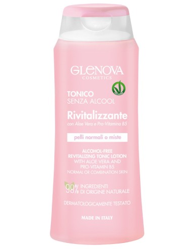 glenova tonico senza alcool rivitalizzante - 200ml - aloe e pro-vitamina b5: tuttocasashop.it: igiene e cura della persona