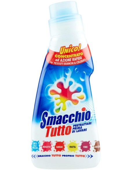 smacchio tutto - 250ml - pretrattante concentrato ad azione rapida: tuttocasashop.it: prodotti per bucato e tessuti