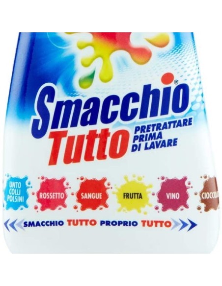 smacchio tutto - 250ml - pretrattante concentrato ad azione rapida: tuttocasashop.it: prodotti per bucato e tessuti