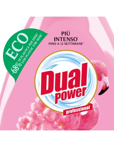 dual power ultra ammorbidente concentrato 24 lavaggi - 600ml - flamingo: tuttocasashop.it: prodotti per bucato e tessuti