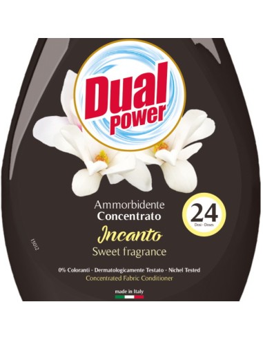 dual power ultra ammorbidente concentrato 24 lavaggi - 600ml - incanto: tuttocasashop.it: prodotti per bucato e tessuti
