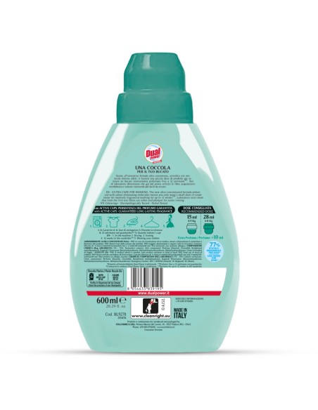 dual power ultra ammorbidente concentrato 24 lavaggi - 600ml - relax: tuttocasashop.it: prodotti per bucato e tessuti