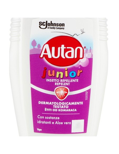 autan insetto repellente vapo 100ml - junior - con sostanze idratanti e aloe: tuttocasashop.it: igiene e cura della persona