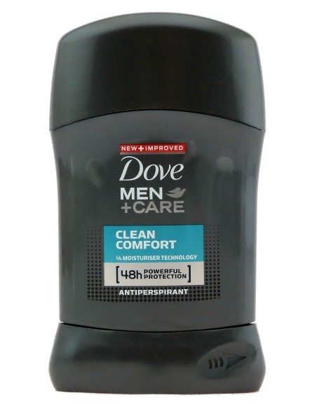 dove deodorante stick 50ml - protezione 48h - men care - clean comfort: tuttocasashop.it: igiene e cura della persona