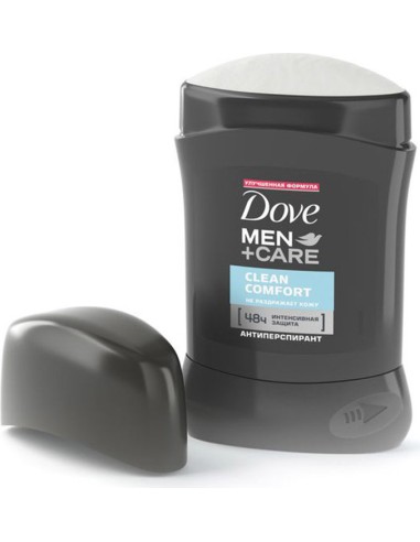dove deodorante stick 50ml - protezione 48h - men care - clean comfort: tuttocasashop.it: igiene e cura della persona
