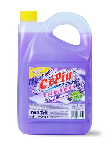 ce' piu' detersivo lavapavimenti profumato - 4 litri - lavanda: tuttocasashop.it: pulizia e cura della casa