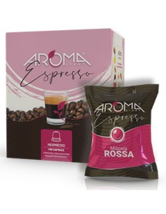 aroma light caffe espresso 100 capsule - miscela rossa - nespresso: tuttocasashop.it: altro - bazar