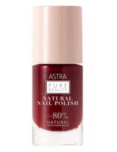 astra pure beauty natural nail polish - smalto - 15 - ruby dust: tuttocasashop.it: igiene e cura della persona