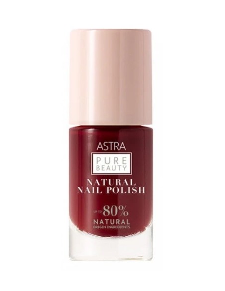 astra pure beauty natural nail polish - smalto - 15 - ruby dust: tuttocasashop.it: igiene e cura della persona
