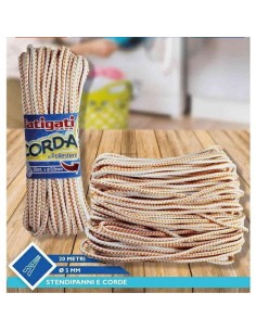 corda stendibucato poliestere - 20 metri: tuttocasashop.it: prodotti per bucato e tessuti
