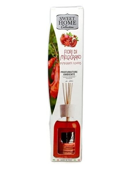 suarez sweet home diffusore essenza 100ml con bastoncini - melograno: tuttocasashop.it: pulizia e cura della casa