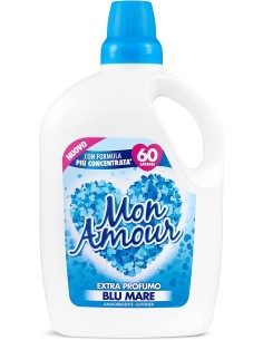 mon amour ammorbidente 60 lavaggi 3000ml - blu mare: tuttocasashop.it: prodotti per bucato e tessuti