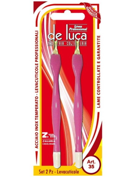 de luca levacuticole - set 2 pezzi: tuttocasashop.it: igiene e cura della persona
