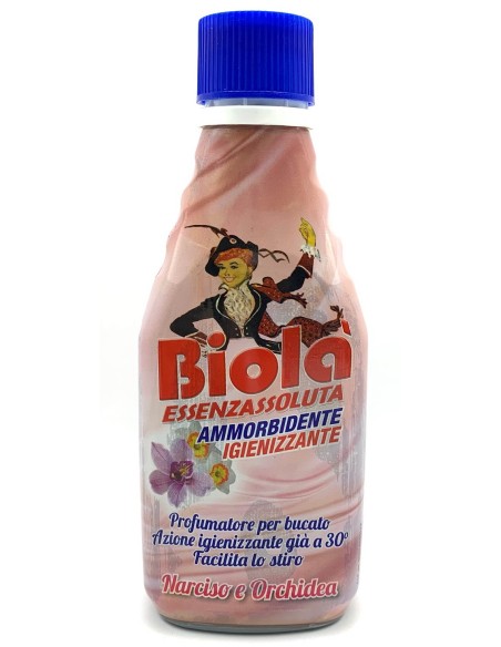 biola' essenzassoluta ammorbidente igienizzante - 300ml - narciso&orchidea: tuttocasashop.it: prodotti per bucato e tessuti