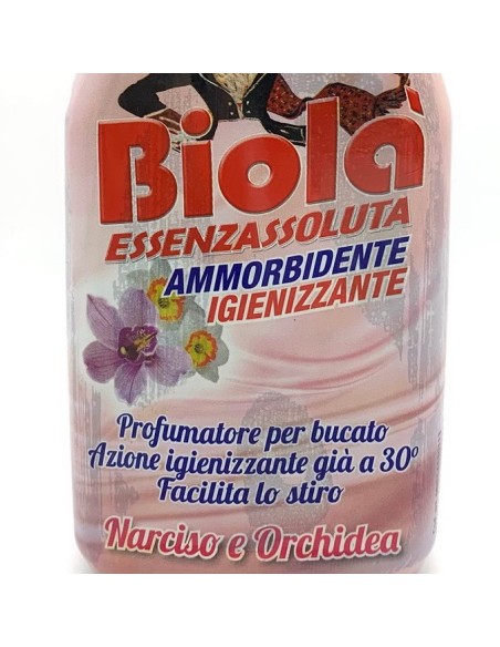 biola' essenzassoluta ammorbidente igienizzante - 300ml - narciso&orchidea: tuttocasashop.it: prodotti per bucato e tessuti
