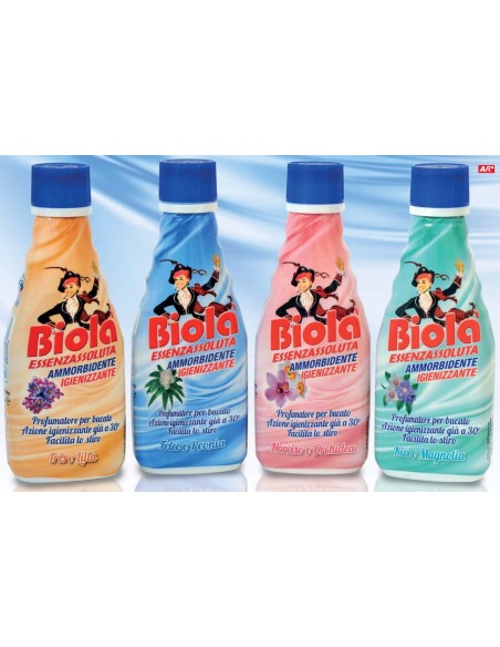 biola' essenzassoluta ammorbidente igienizzante - 300ml - narciso&orchidea: tuttocasashop.it: prodotti per bucato e tessuti