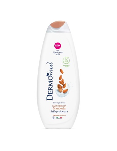 dermomed bagnodoccia 650ml - ph 5.5 con acido ialuronico - mandorla: tuttocasashop.it: igiene e cura della persona