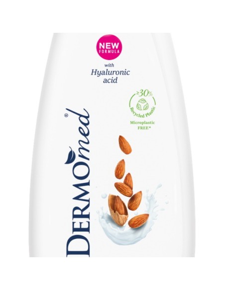 dermomed bagnodoccia 650ml - ph 5.5 con acido ialuronico - mandorla: tuttocasashop.it: igiene e cura della persona