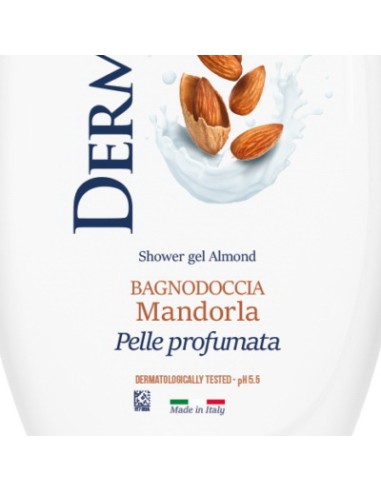 dermomed bagnodoccia 650ml - ph 5.5 con acido ialuronico - mandorla: tuttocasashop.it: igiene e cura della persona