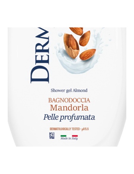 dermomed bagnodoccia 650ml - ph 5.5 con acido ialuronico - mandorla: tuttocasashop.it: igiene e cura della persona