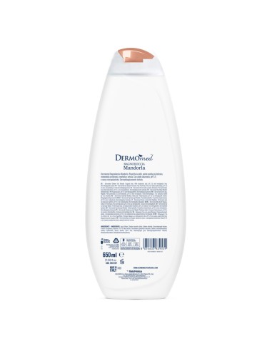 dermomed bagnodoccia 650ml - ph 5.5 con acido ialuronico - mandorla: tuttocasashop.it: igiene e cura della persona