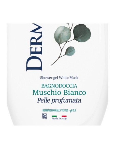dermomed bagnodoccia 650ml - ph 5.5 con acido ialuronico - muschio bianco: tuttocasashop.it: igiene e cura della persona