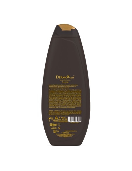 dermomed bagnodoccia 650ml - ph 5.5 con acido ialuronico - argan: tuttocasashop.it: igiene e cura della persona