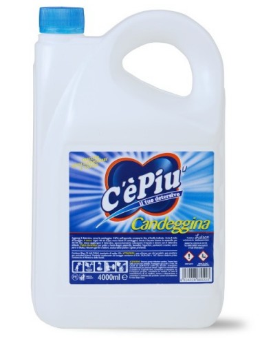 ce'piu' candeggina casa e bucato - 4 litri - regolare: tuttocasashop.it: prodotti per bucato e tessuti