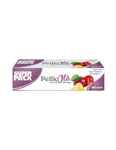 superpack pellicola per alimenti professionale larga 30cm - 300 metri: tuttocasashop.it: carta & monouso