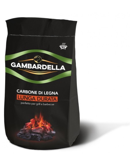 gambardella carbone naturale di legna - 3 kg - barbecue - bbq - brace: tuttocasashop.it: altro - bazar
