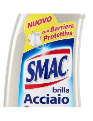 smac brillacciaio 520ml crema - detergente per superfici in acciaio: tuttocasashop.it: pulizia e cura della casa