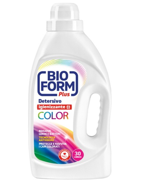 bioform detersivo lavatrice liquido 30 lavaggi 1625ml - color: tuttocasashop.it: prodotti per bucato e tessuti