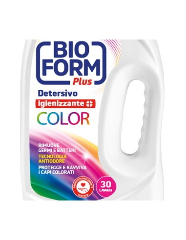 bioform detersivo lavatrice liquido 30 lavaggi 1625ml - color: tuttocasashop.it: prodotti per bucato e tessuti