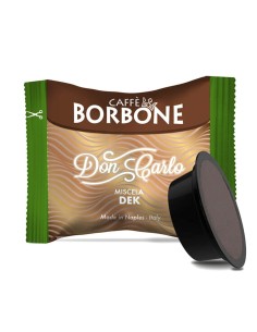 borbone don carlo caffe' 50 capsule compatibili a modo mio - decaffeinato: tuttocasashop.it: altro - bazar