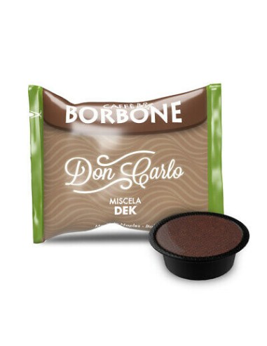 borbone don carlo caffe' 50 capsule compatibili a modo mio - decaffeinato: tuttocasashop.it: altro - bazar