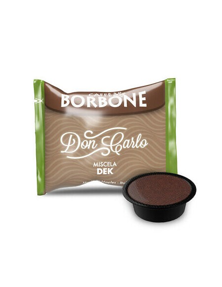 borbone don carlo caffe' 50 capsule compatibili a modo mio - decaffeinato: tuttocasashop.it: altro - bazar