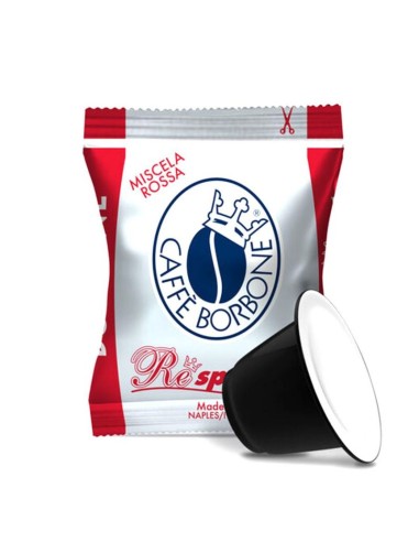 borbone respresso caffe' 50 capsule - compatibili nespresso - miscela rossa: tuttocasashop.it: altro - bazar