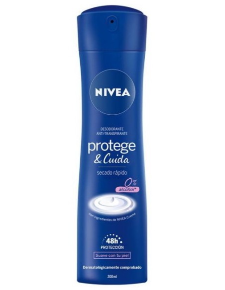 nivea deodorante spray formato maxi 200ml - protect & care: tuttocasashop.it: igiene e cura della persona