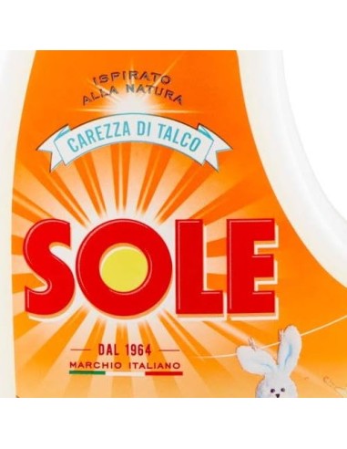 sole detersivo liquido 16 lavaggi 1l - capi delicati - talco: tuttocasashop.it: prodotti per bucato e tessuti