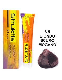 struktis crema colorante 100ml - 6.5 biondo scuro mogano: tuttocasashop.it: igiene e cura della persona