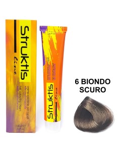 struktis crema colorante 100ml - 6 biondo scuro: tuttocasashop.it: igiene e cura della persona