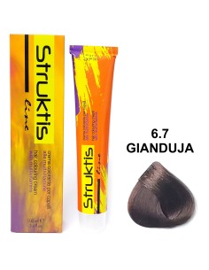 struktis crema colorante 100ml - 6.7 gianduja: tuttocasashop.it: igiene e cura della persona