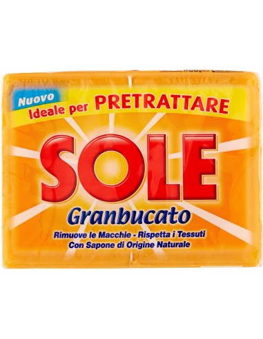 Sole Sapone da Bucato Granbucato Giallo 2 pezzi 500 g