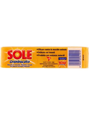 Sole Sapone da Bucato Granbucato Giallo 2 pezzi 500 g