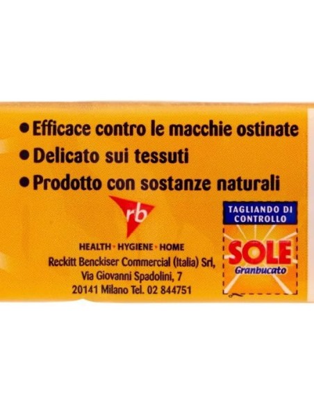 Sole Sapone da Bucato Granbucato Giallo 2 pezzi 500 g