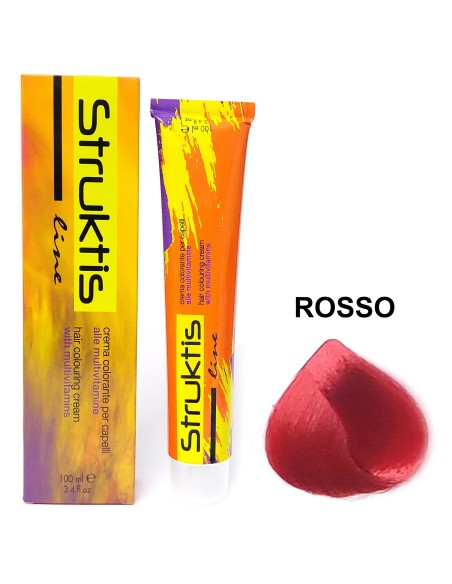 struktis crema colorante 100ml - rosso: tuttocasashop.it: igiene e cura della persona