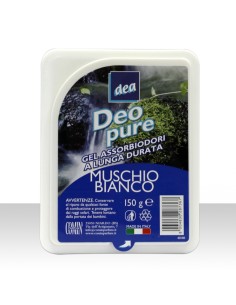 dea deodorante per ambienti assorbiodori in gel 150g - muschio bianco: tuttocasashop.it: pulizia e cura della casa